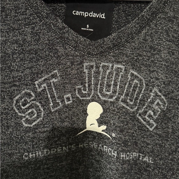 St. Jude Gray Two-Tone Women's V-Neck Jersey Small - Picture 4 of 4